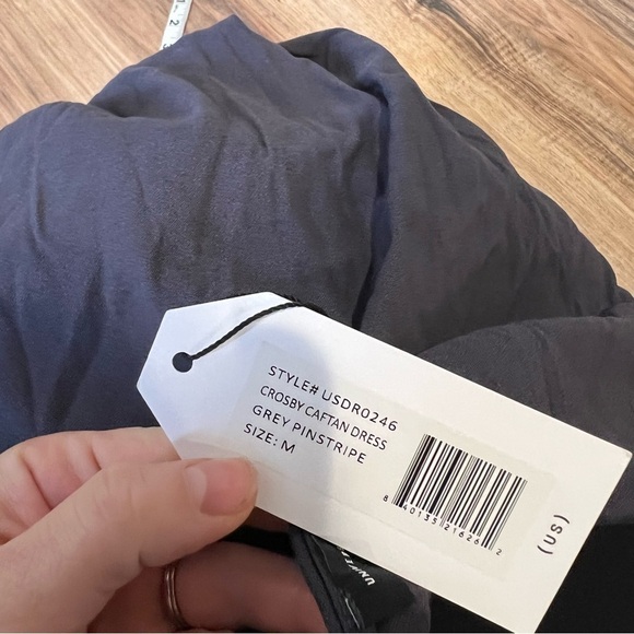 NWT Universal Standard Slate Pocket Crosby Caftan Midi Dress - Picture 7 of 15